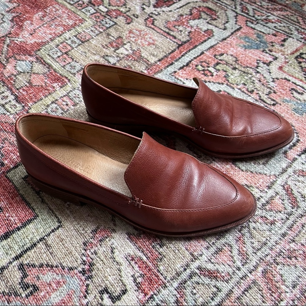 Madewell Frances Loafer in Mahogany
